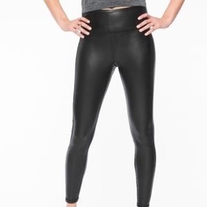 ATHLETA | Leather-look Snug & Stretchy Leggings
